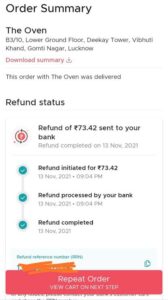 How to Cancel Order On Zomato