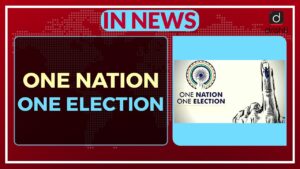 One Nation, One Election News