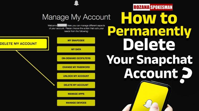 Permanently Delete Your Snapchat Account